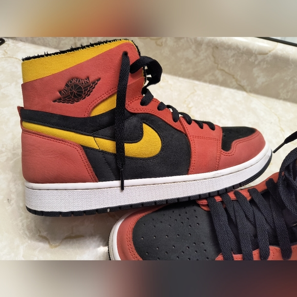 Jordan 1 High Zoom Air CMFT Black Chile Red ct0978-006 - Picture 2 of 7